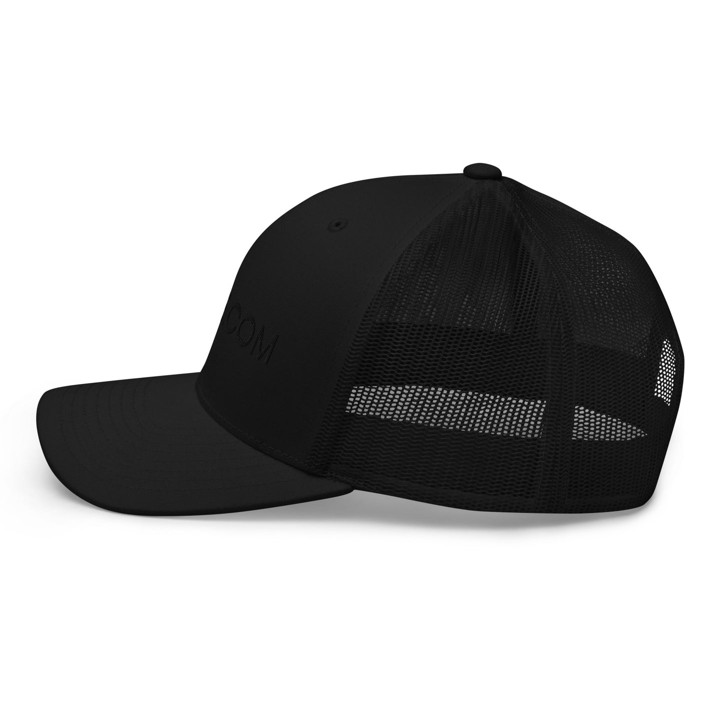 THE PROPER HAT - BLACK ON BLACK