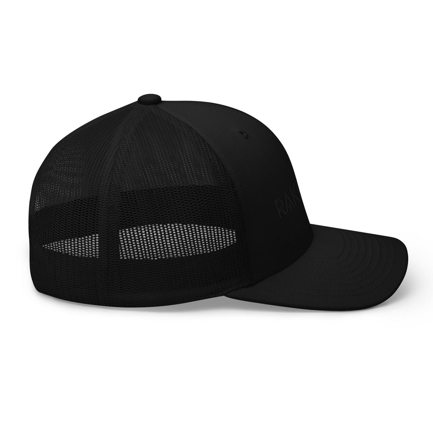 THE PROPER HAT - BLACK ON BLACK