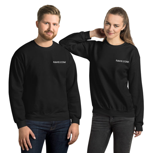 UNISEX RAKE SWEATSHIRT - BLACK